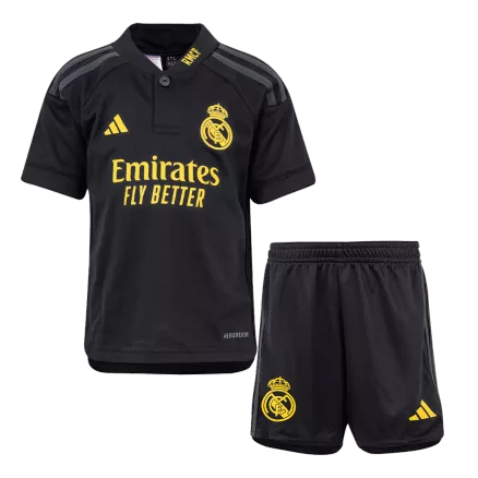 Real Madrid Third Away Jersey Kit 2023/24 Kids(Jersey+Shorts) - gojerseys