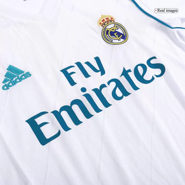 Real Madrid RONALDO #7 Home Soccer Jersey Retro 2017/18 - gojersey