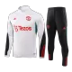 Kid's Manchester United Zipper Sweatshirt Kit(Top+Pants) 2023/24 - gojerseys