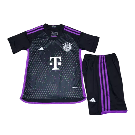 Bayern Munich Away Jersey Kit 2023/24 Kids(Jersey+Shorts) - gojerseys
