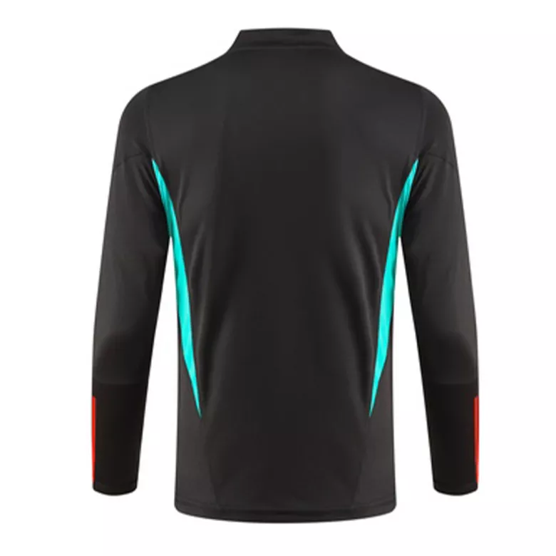 Manchester United Sweatshirt Kit 2023/24 - Black (Top+Pants) - gojersey