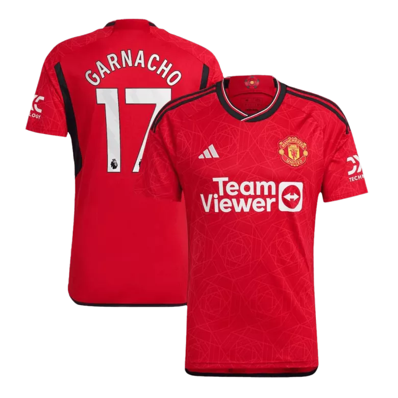 Manchester United GARNACHO #17 Home Jersey 2023/24 - gojersey