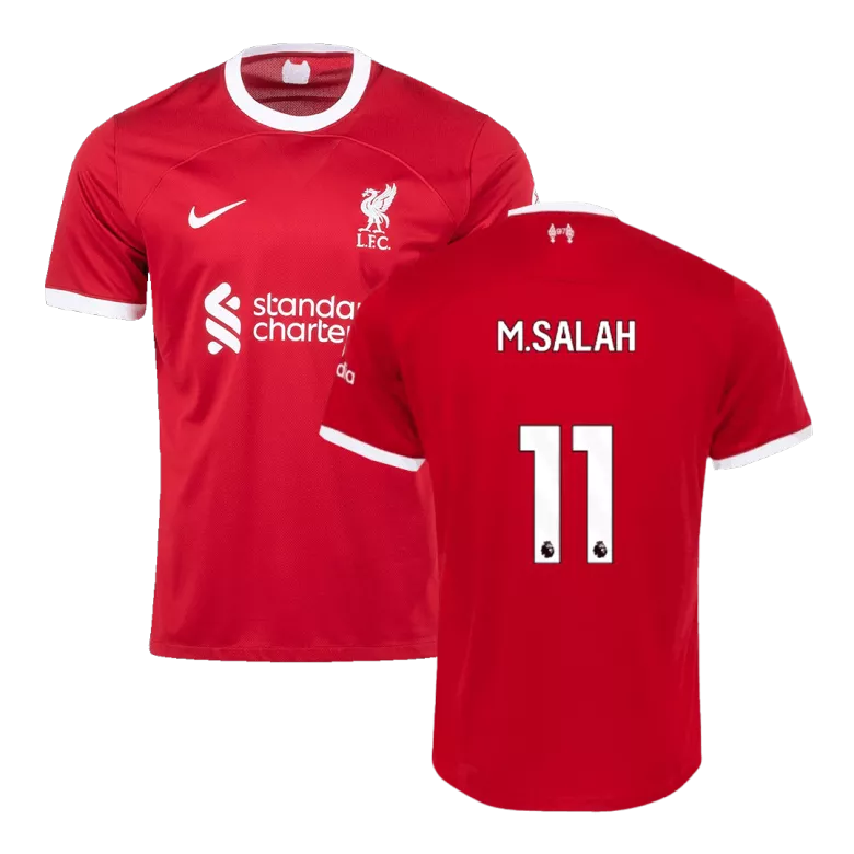 Liverpool M.SALAH #11 Home Jersey 2023/24 - gojersey