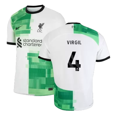 Liverpool VIRGIL #4 Away Jersey 2023/24 - gojersey