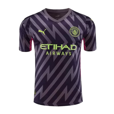 Manchester City Goalkeeper Jersey 2023/24 - Purple - gojersey