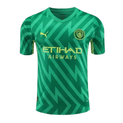 Manchester City Goalkeeper Jersey 2023/24 - Green - gojersey