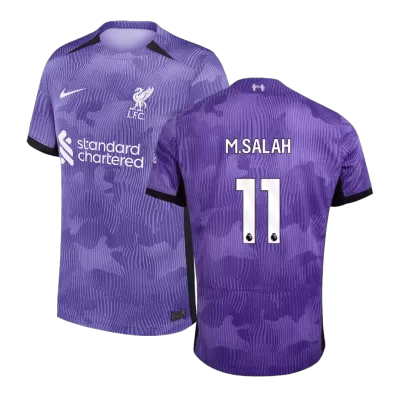 Liverpool M.SALAH #11 Third Away Jersey 2023/24 - gojersey