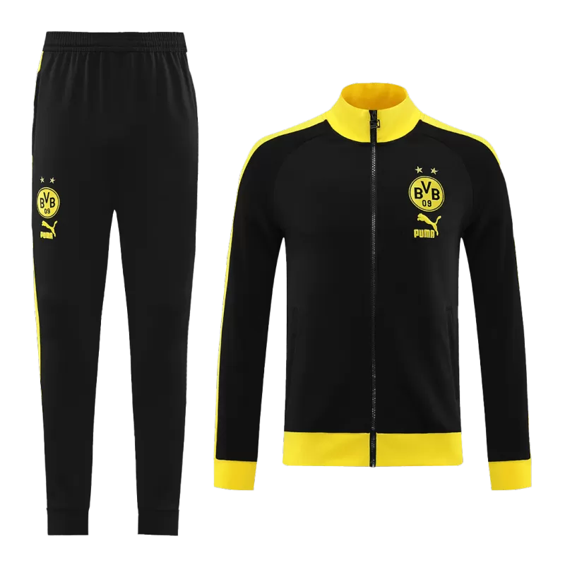 Borussia Dortmund Training Kit 2023/24 - Black (Jacket+Pants) - gojersey