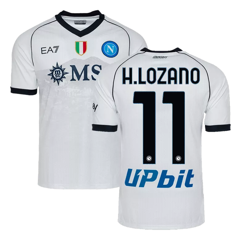Napoli H.LOZANO #11 Away Jersey Authentic 2023/24 - gojersey