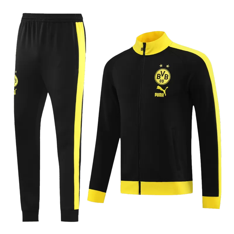 Borussia Dortmund Training Kit 2023/24 - Black (Jacket+Pants) - gojersey