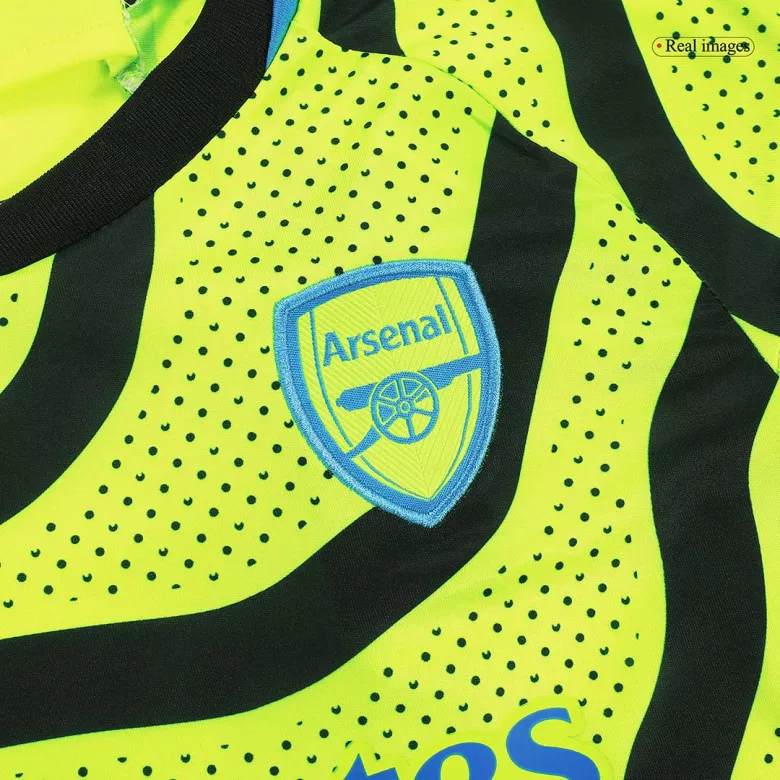 Arsenal Away Jersey Kit 2023/24 Kids(Jersey+Shorts) - gojersey
