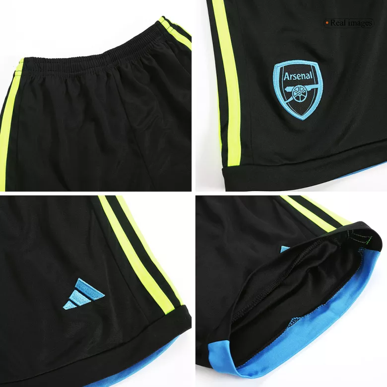Arsenal Away Jersey Kit 2023/24 Kids(Jersey+Shorts) - gojersey