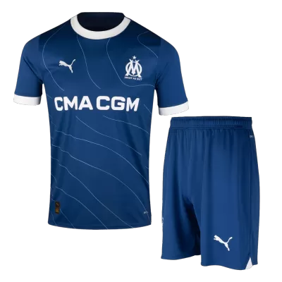 Marseille Away Jersey Kit 2023/24 (Jersey+Shorts) - gojersey