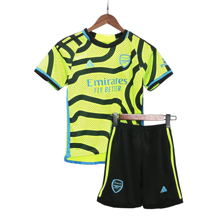 Arsenal Away Jersey Kit 2023/24 Kids(Jersey+Shorts) - gojersey