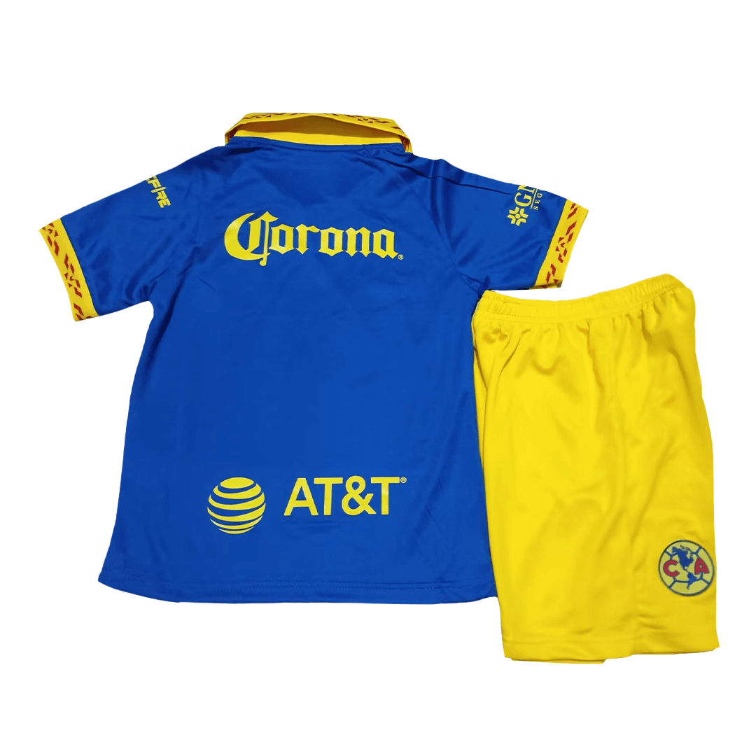 Kid's Club America Home Soccer Jersey Kit(Jersey+Shorts) 2023/24