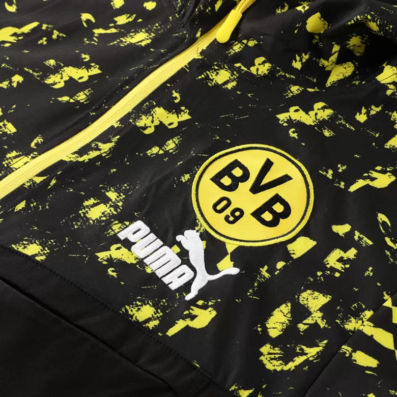 Borussia Dortmund Hoodie Training Kit 2023/24 - Black&Yellow - gojersey