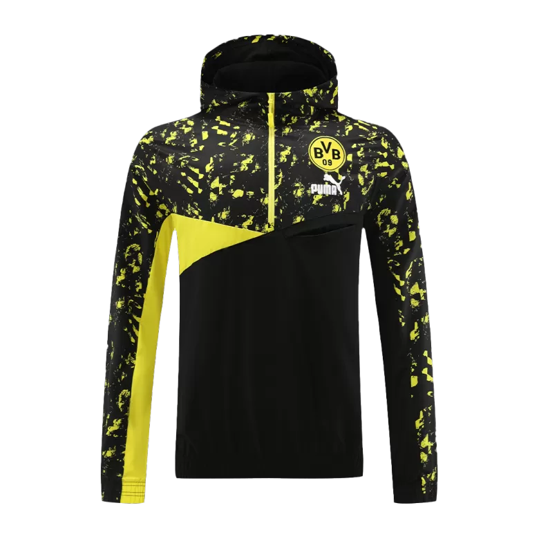 Borussia Dortmund Hoodie Training Kit 2023/24 - Black&Yellow - gojersey