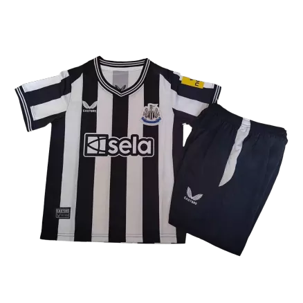 Newcastle United Home Jersey Kit 2023/24 Kids(Jersey+Shorts) - gojersey