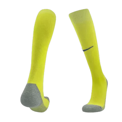 Al Nassr Home Soccer Socks 2023/24 - gojersey