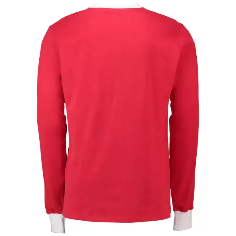 Manchester United Jersey Retro 1963 Long Sleeve  - FA Cup Final - gojersey