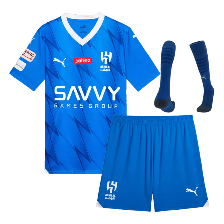 Al Hilal SFC Home Jersey Kit 2023/24 (Jersey+Shorts+Socks) | Gojersey