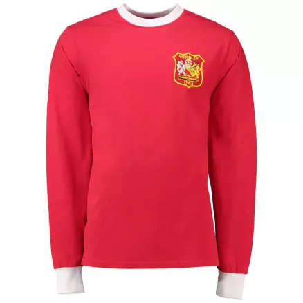 Manchester United Jersey Retro 1963 Long Sleeve  - FA Cup Final - gojerseys