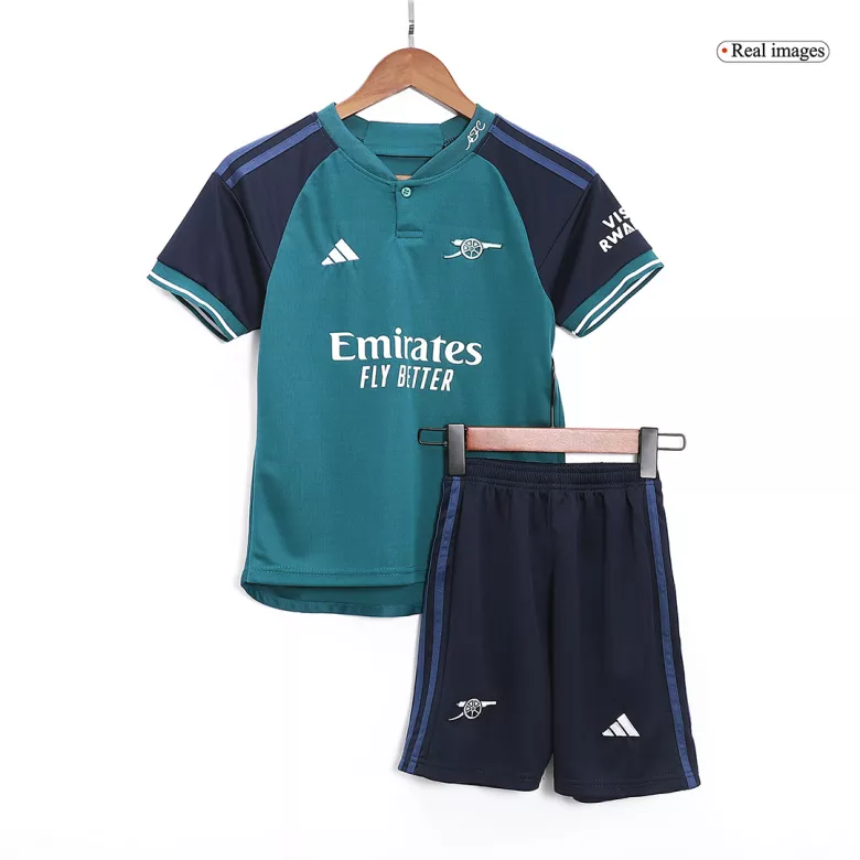 Arsenal Third Away Jersey Kit 2023/24 Kids(Jersey+Shorts) - gojersey