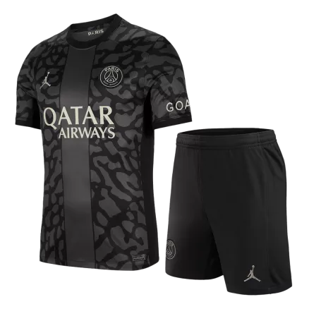 PSG Third Away Jersey Kit 2023/24 (Jersey+Shorts) - gojerseys