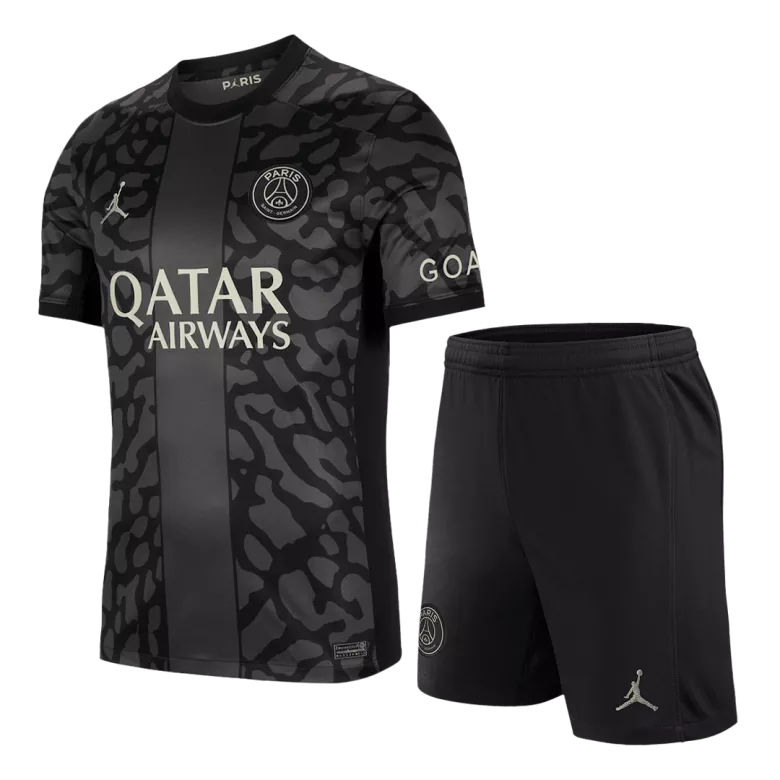 PSG Third Away Jersey Kit 2023/24 (Jersey+Shorts) - gojersey