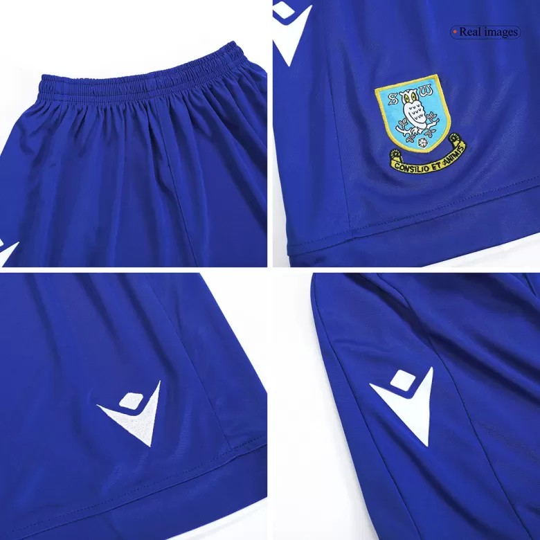 Sheffield Wednesday Home Jersey Kit 2023/24 Kids(Jersey+Shorts) - gojersey