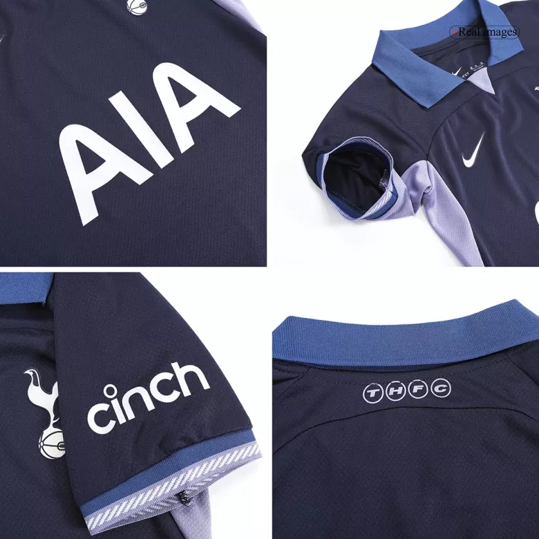 Tottenham Hotspur Away Jersey Kit 2023/24 Kids(Jersey+Shorts) - gojersey