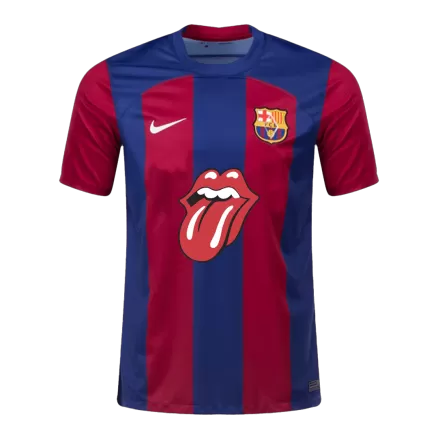 Barcelona x Rolling Stones Jersey 2023/24 - gojersey