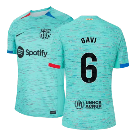 Barcelona GAVI #6 Third Away Jersey Authentic 2023/24 - gojersey