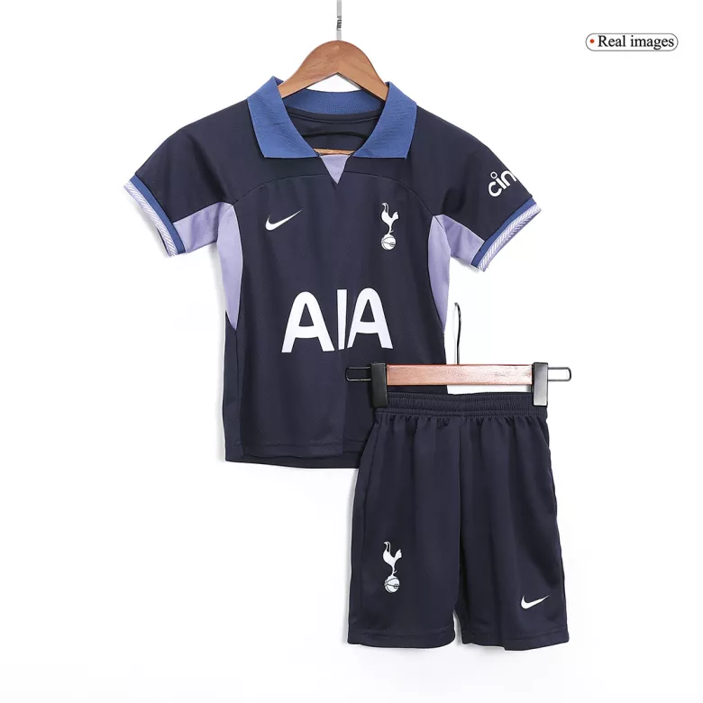 Tottenham Hotspur Away Jersey Kit 2023/24 Kids(Jersey+Shorts) - gojersey