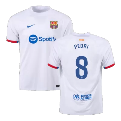 Barcelona PEDRI #8 Away Jersey 2023/24 - gojersey
