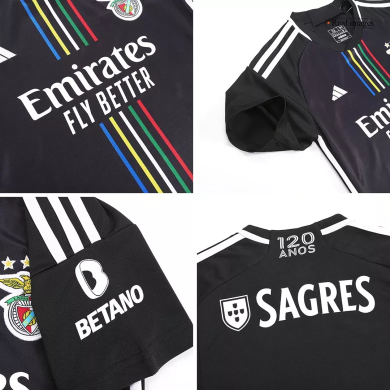 Benfica Away Jersey Kit 2023/24 Kids(Jersey+Shorts) - gojersey