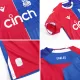 Crystal Palace Home Jersey Kit 2023/24 Kids(Jersey+Shorts) - gojerseys