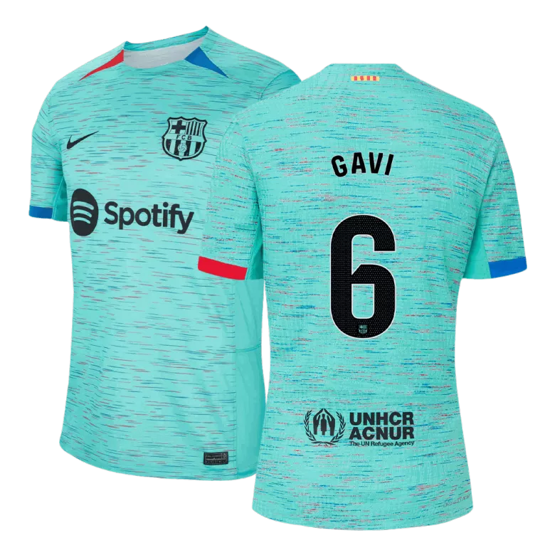 Barcelona GAVI #6 Third Away Jersey 2023/24 - gojersey