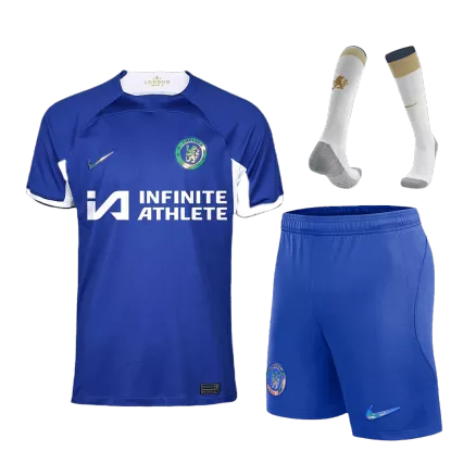 Chelsea Home Jersey Kit 2023/24 (Jersey+Shorts+Socks) - gojersey