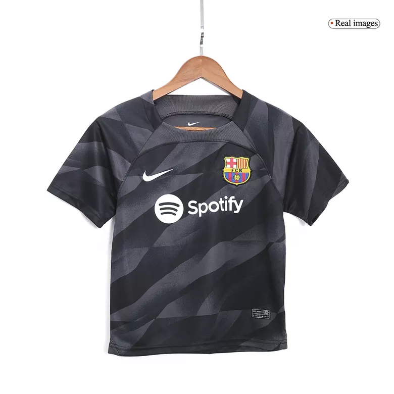 Barcelona Goalkeeper Kids Jerseys Kit 2023/24