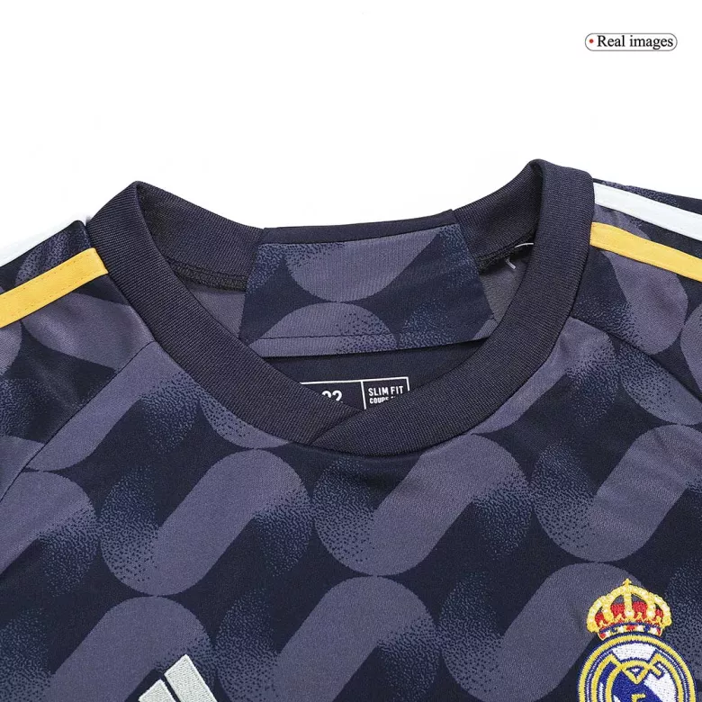 Real Madrid Away Jersey Kit 2023/24 Kids(Jersey+Shorts) - gojersey