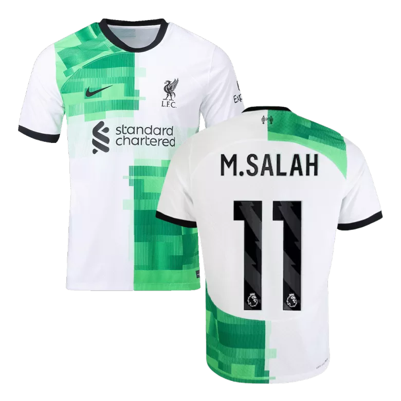Liverpool M.SALAH #11 Away Jersey Authentic 2023/24 - gojersey