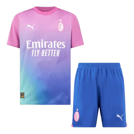 AC Milan Third Away Jersey Kit 2023/24 (Jersey+Shorts) - gojersey