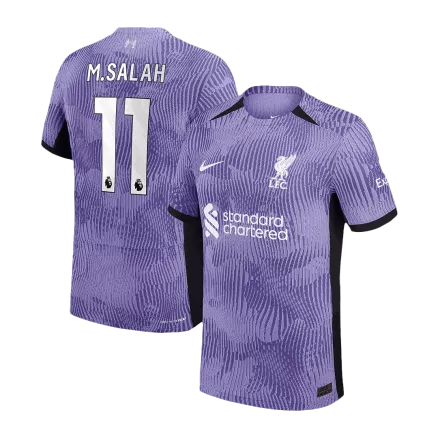 Liverpool M.SALAH #11 Third Away Jersey Authentic 2023/24 - gojersey