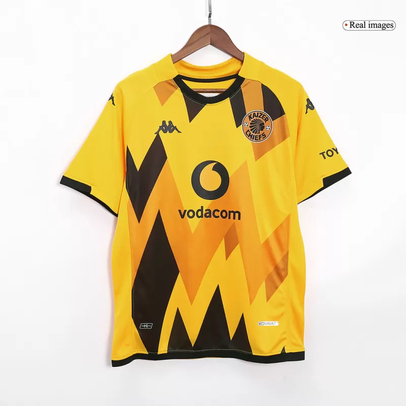 Kaizer Chiefs Home Jersey 2023/24 with Yellow available at gogoalshop