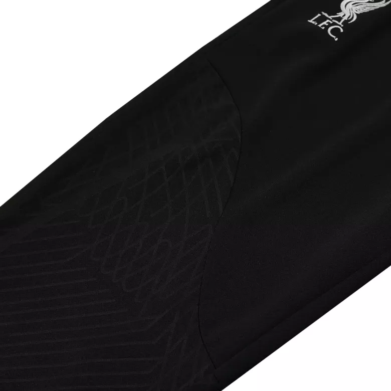 Liverpool Sweatshirt Kit 2023/24 - Black (Top+Pants) - gojersey