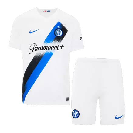 Inter Milan Away Jersey Kit 2023/24 Kids(Jersey+Shorts) - gojersey