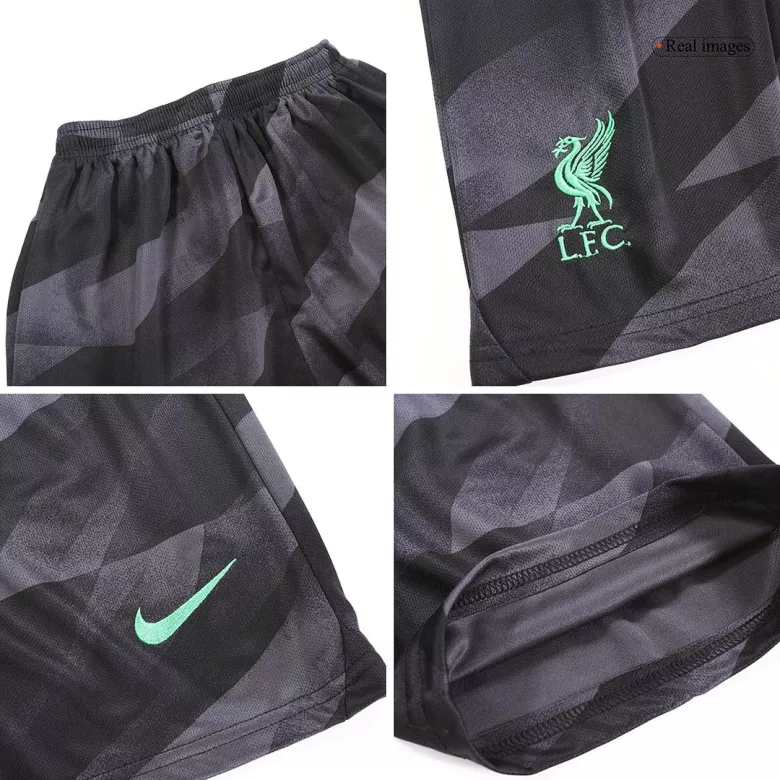 Liverpool Goalkeeper Jersey Kit 2023/24 Kids(Jersey+Shorts) - gojersey