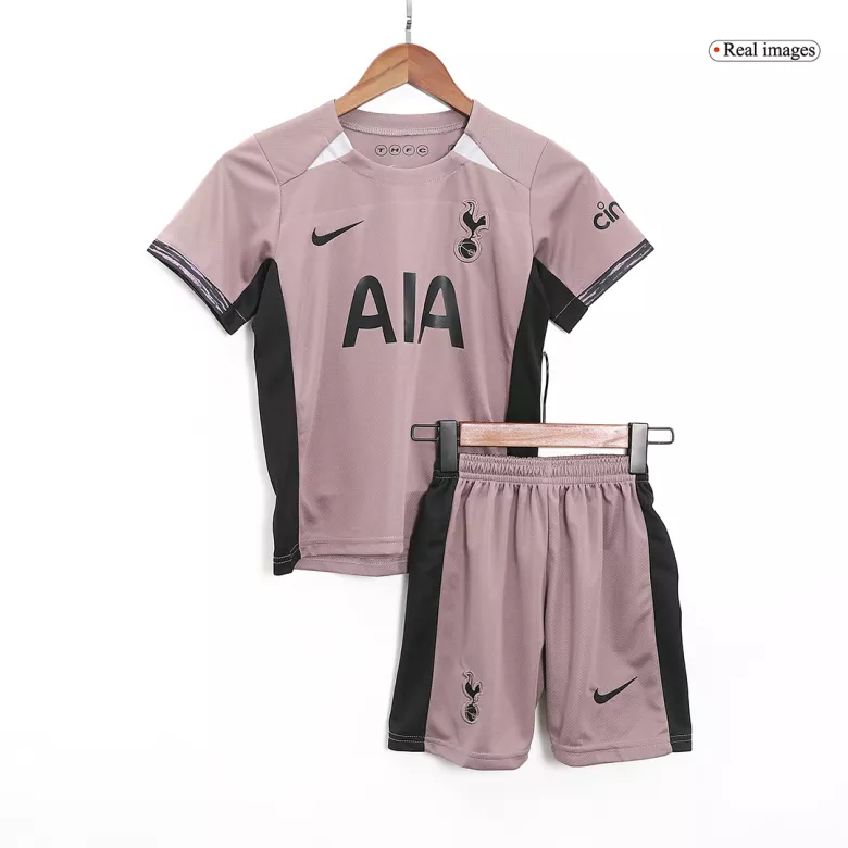 Tottenham Hotspur Third Away Jersey Kit 2023/24 Kids(Jersey+Shorts) - gojersey