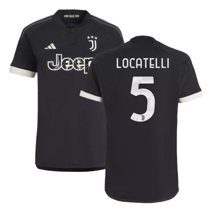 Juventus LOCATELLI #5 Third Away Jersey 2023/24 - gojersey